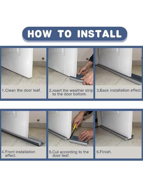Under Door Draft Stopper