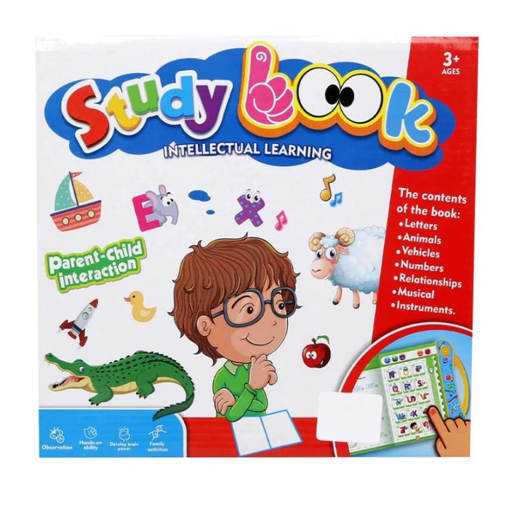 Intelligence Study Book Learning For Kids - Allow to Open