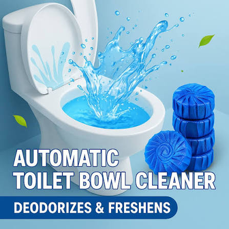 Automatic Toilet Bowl Cleaner Tablets ā Long Lasting Deodorizer & Freshener