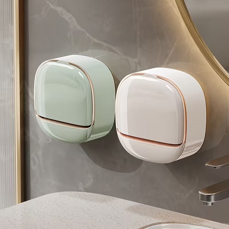 Waterproof Soap Case with Drain Box