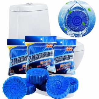 Automatic Toilet Bowl Cleaner Tablets – Long Lasting Deodorizer & Freshener
