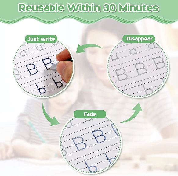 A4 Kids Educational Learning Tracing Book