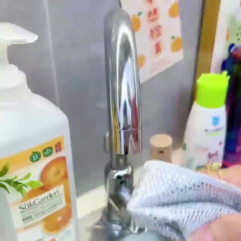 Silver Wire Kitchen Cleaning Dish Cloth