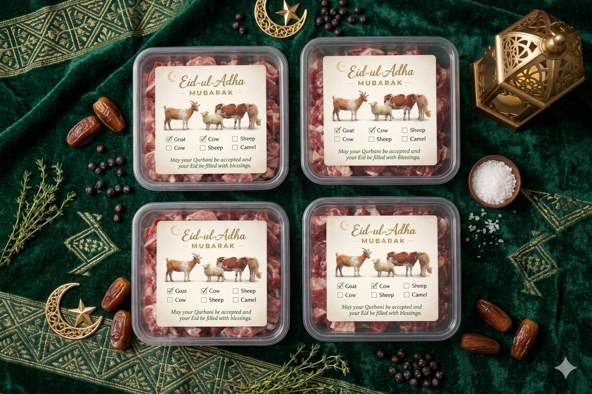 Eid-ul-Adha Special Meat Boxes – Hygienic, Ready-to-Distribute Packs