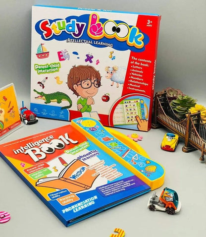 Intelligence Study Book Learning For Kids - Allow to Open