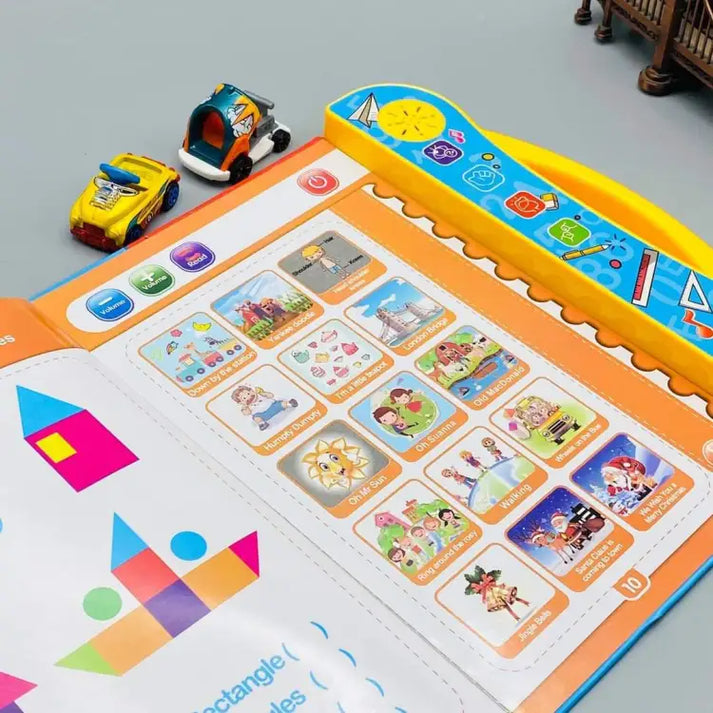 Intelligence Study Book Learning For Kids - Allow to Open