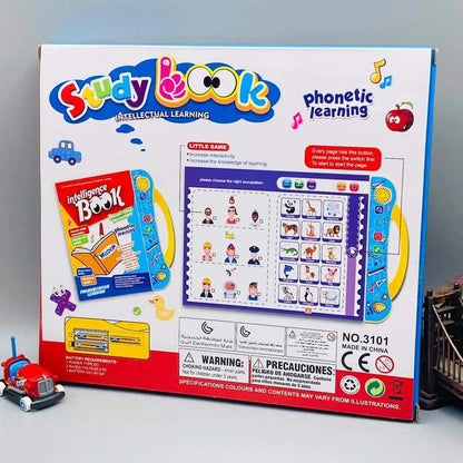 Intelligence Study Book Learning For Kids - Allow to Open