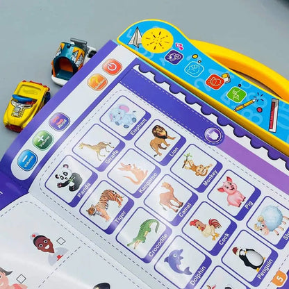 Intelligence Study Book Learning For Kids - Allow to Open