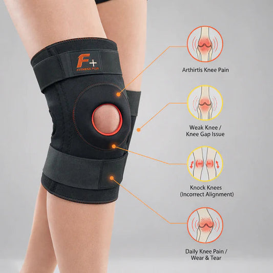 Knee Support Brace with Comfortable Compression Fit