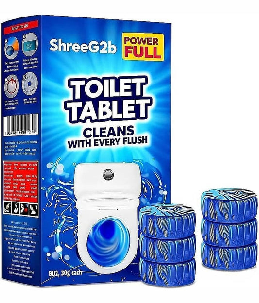Automatic Toilet Bowl Cleaner Tablets – Long Lasting Deodorizer & Freshener