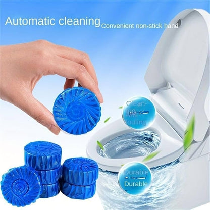 Automatic Toilet Bowl Cleaner Tablets – Long Lasting Deodorizer & Freshener
