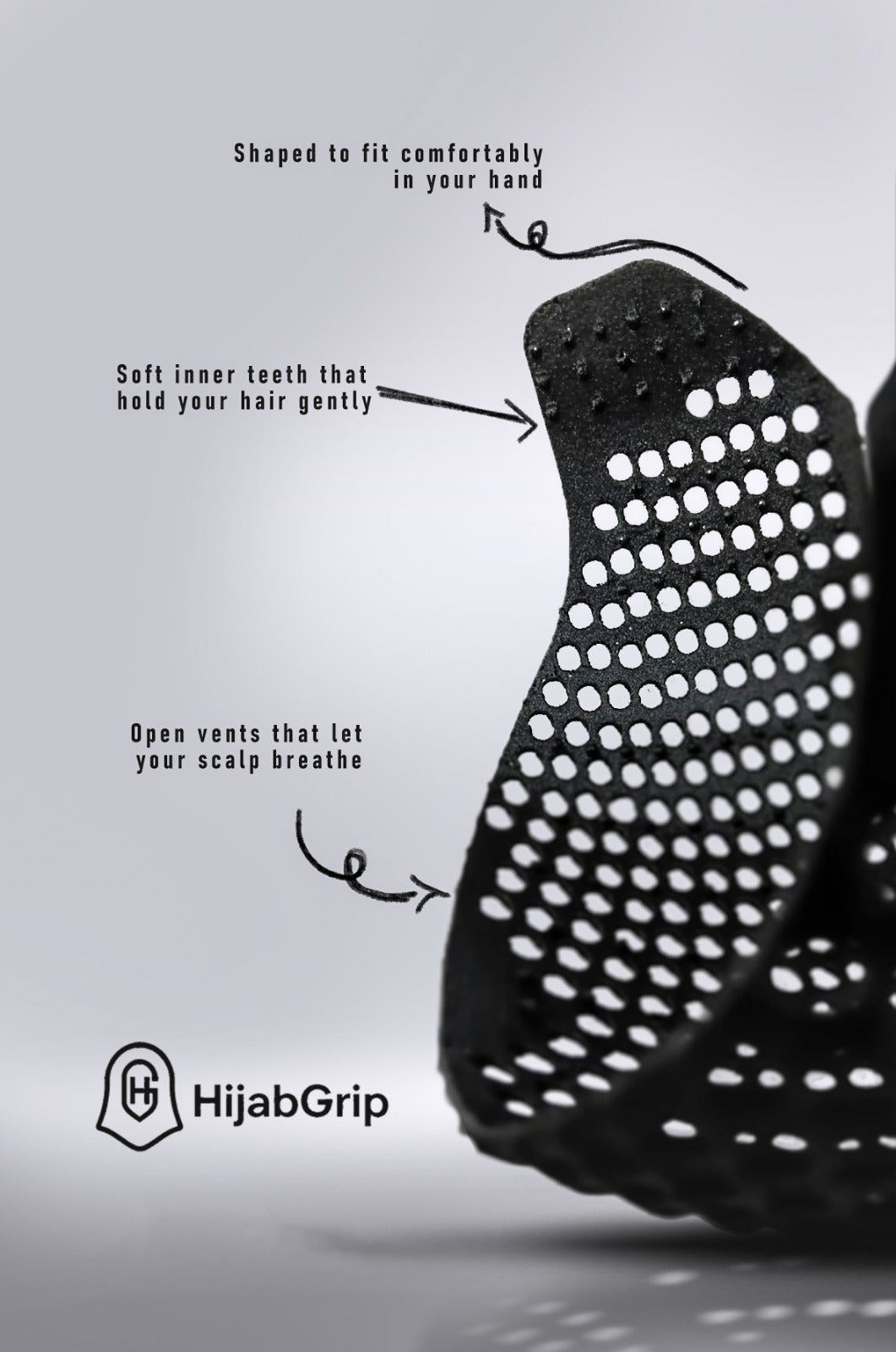 Hijab Grip Rubber Crown
