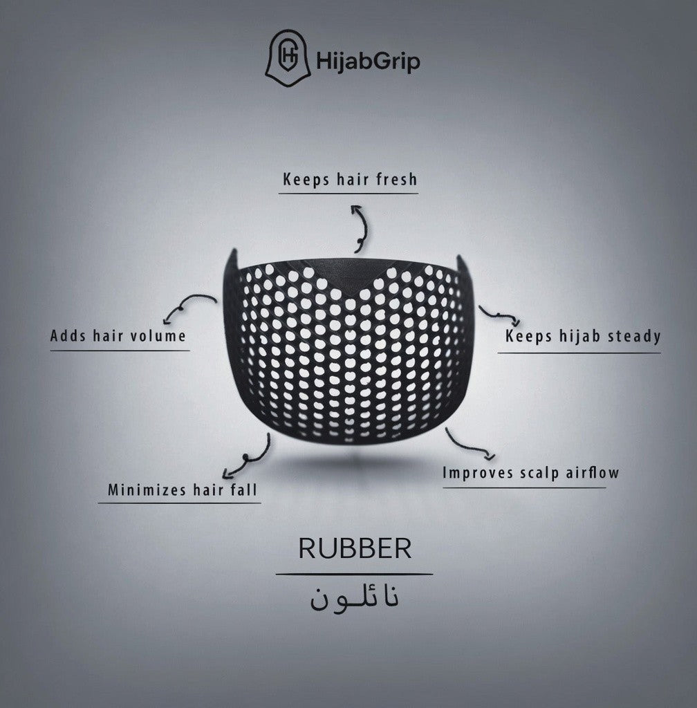 Hijab Grip Rubber Crown