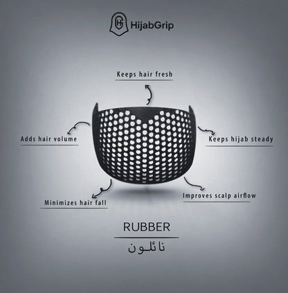 Hijab Grip Rubber Crown