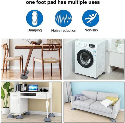 Anti-Vibration Machine Support Pads